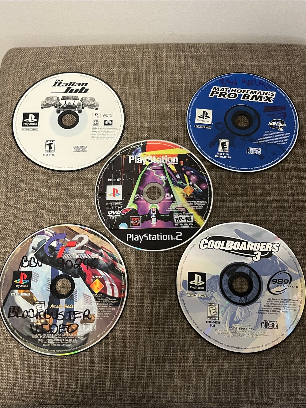 Sony PlayStation 5 vintage games